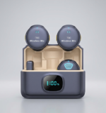 Microfono Lavalier Inalambrico Q8 con receptor magnético