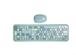 Teclado y mouse pad azul - Image 2